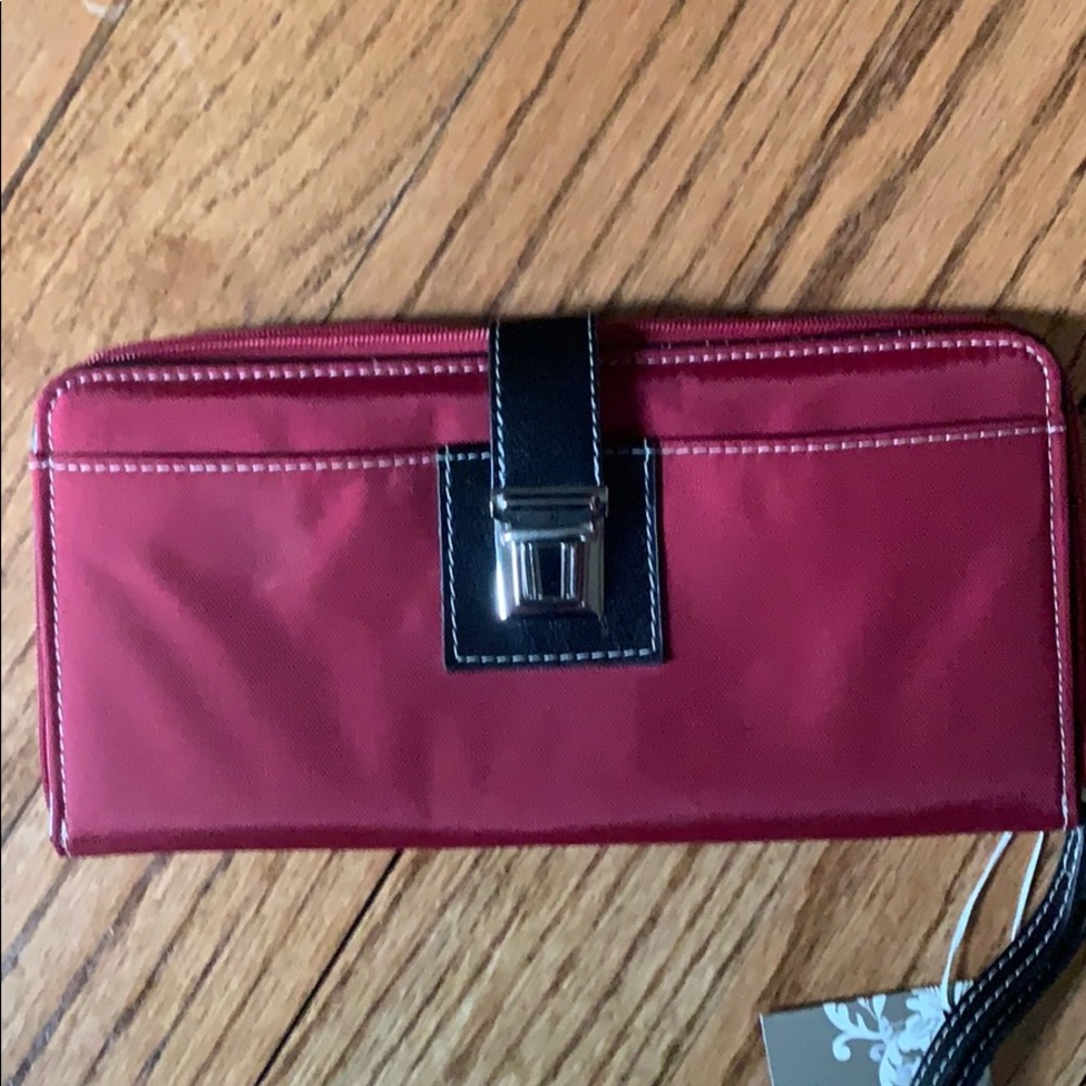 LOFT Wristlet Red Brand New NWT